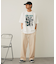 コットンリネンワイドパンツ