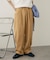 コットンリネンワイドパンツ