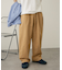 コットンリネンワイドパンツ