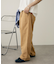 コットンリネンワイドパンツ