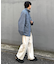 コットンリネンワイドパンツ