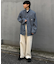 コットンリネンワイドパンツ