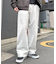 コットンリネンワイドパンツ