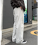 コットンリネンワイドパンツ