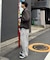 コットンリネンワイドパンツ