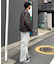 コットンリネンワイドパンツ