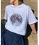 【WEB限定】【UNISEX】ムーンクレーター＆アースロゴプリントTee