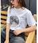 【WEB限定】【UNISEX】ムーンクレーター＆アースロゴプリントTee