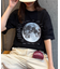 【WEB限定】【UNISEX】ムーンクレーター＆アースロゴプリントTee