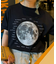 【WEB限定】【UNISEX】ムーンクレーター＆アースロゴプリントTee