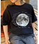 【WEB限定】【UNISEX】ムーンクレーター＆アースロゴプリントTee