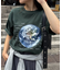 【WEB限定】【UNISEX】ムーンクレーター＆アースロゴプリントTee