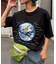 【WEB限定】【UNISEX】ムーンクレーター＆アースロゴプリントTee