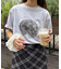 【WEB限定】【UNISEX】ムーンクレーター＆アースロゴプリントTee