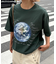 【WEB限定】【UNISEX】ムーンクレーター＆アースロゴプリントTee