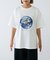 【WEB限定】【UNISEX】ムーンクレーター＆アースロゴプリントTee