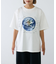 【WEB限定】【UNISEX】ムーンクレーター＆アースロゴプリントTee