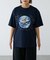 【WEB限定】【UNISEX】ムーンクレーター＆アースロゴプリントTee