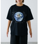【WEB限定】【UNISEX】ムーンクレーター＆アースロゴプリントTee