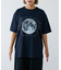 【WEB限定】【UNISEX】ムーンクレーター＆アースロゴプリントTee