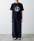 【WEB限定】【UNISEX】ムーンクレーター＆アースロゴプリントTee