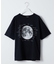 【WEB限定】【UNISEX】ムーンクレーター＆アースロゴプリントTee
