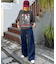 【ユニセックス】ヴィンテージフェードプリントツアーTee