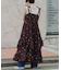 【aguni】 エンブロイダリーティアードキャミワンピ