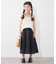 【KIDS】【india】ボイルピンタックスカート