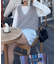 ループフリンジクロップド丈ベスト