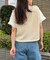 ループフリンジクロップド丈ベスト