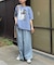 【低身長・高身長対応/サイズ展開あり】柔らかワイドイージーパンツ