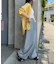 【低身長・高身長対応/サイズ展開あり】柔らかワイドイージーパンツ