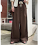 【低身長・高身長対応/サイズ展開あり】柔らかワイドイージーパンツ
