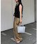 【低身長・高身長対応/サイズ展開あり】柔らかワイドイージーパンツ