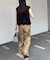 【低身長・高身長対応/サイズ展開あり】柔らかワイドイージーパンツ