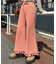 【脚＋３?見え】【HELLO.SANFRANCISCO】ワッフルフレアパンツ
