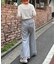 【HELLO.SANFRANCISCO】ワッフルフレアパンツ