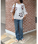 【HELLO.SANFRANCISCO】フラワーカットビッグTEE