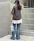【HELLO.SANFRANCISCO】フラワーカットビッグTEE