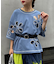 【HELLO.SANFRANCISCO】フラワーカットビッグTEE