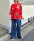 【HELLO.SANFRANCISCO】フラワーカットビッグTEE