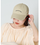 ピグメントロゴ刺繍CAP