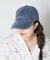 ピグメントロゴ刺繍CAP