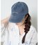ピグメントロゴ刺繍CAP
