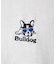【DOGS】ユニセックスアニマル刺繍ロゴ半袖TEE