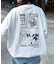【DOGS】ユニセックスアニマル刺繍ロゴ半袖TEE