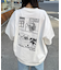 【DOGS】ユニセックスアニマル刺繍ロゴ半袖TEE