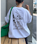 【DOGS】ユニセックスアニマル刺繍ロゴ半袖TEE