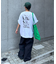 【DOGS】ユニセックスアニマル刺繍ロゴ半袖TEE